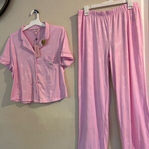 Juicy Couture Pink Pajama Set
